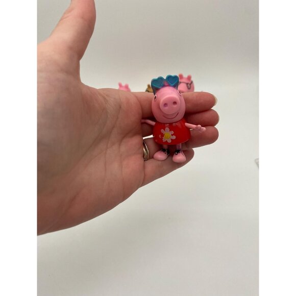 2003 Peppa Pig Mixed Lot of Characters Set of 6 Toys - Picture 6 of 6